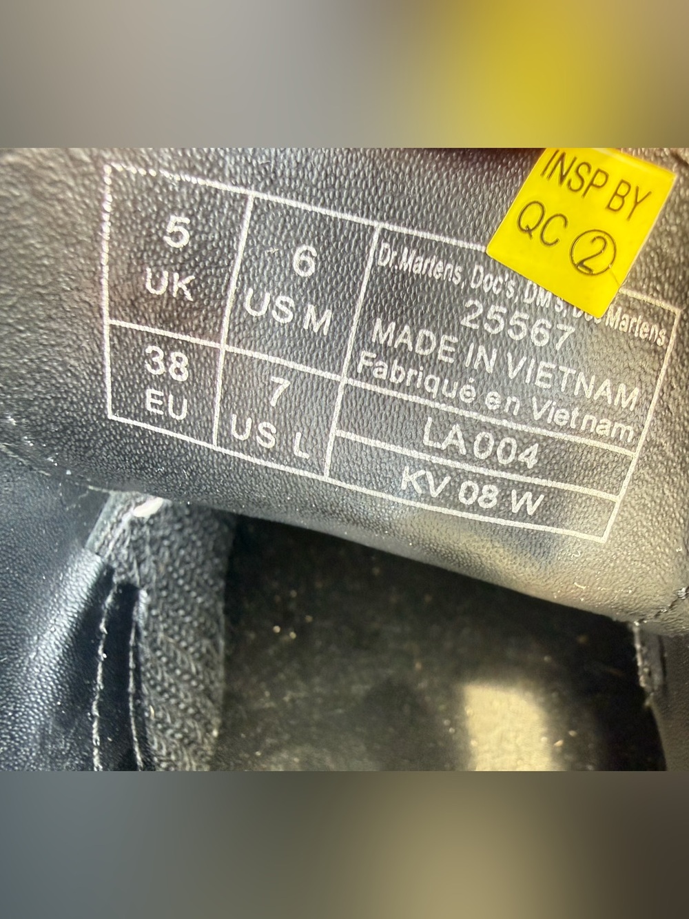 Dr. Martens 1461 Quad Platform Oxfords Black US 7 - Picture 9 of 12